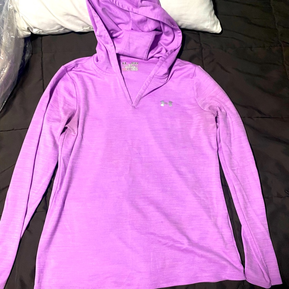 Purple light sweatshirt